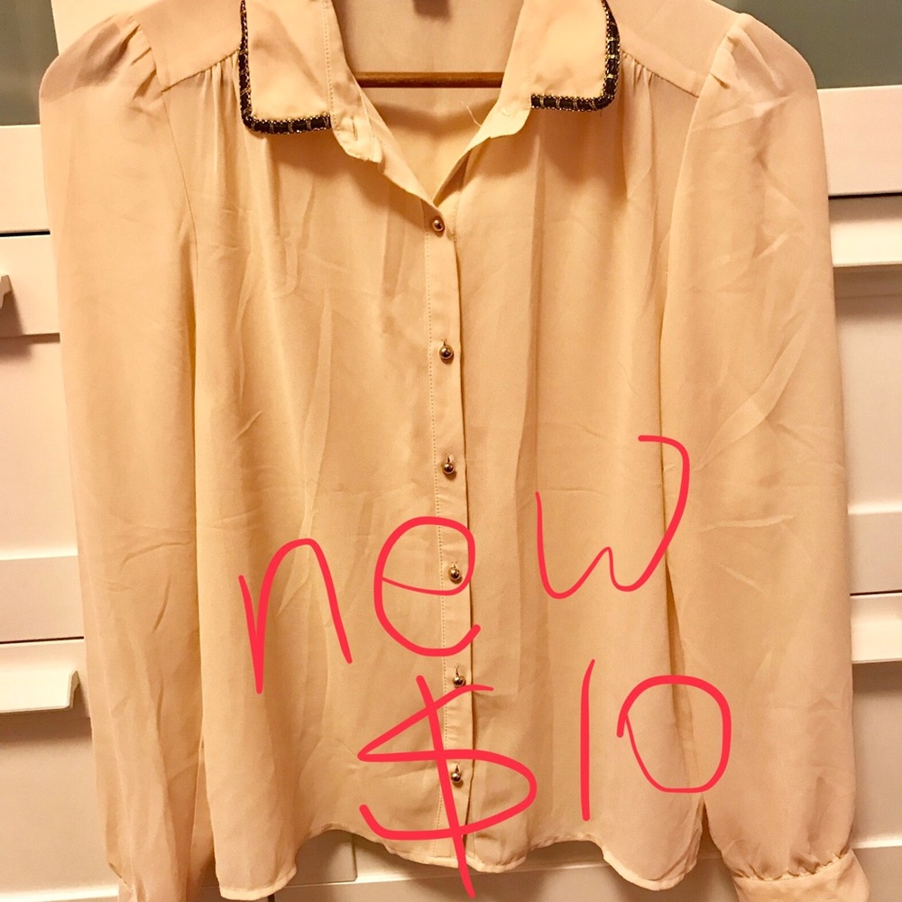 Forever 21 long sleeve top new size S